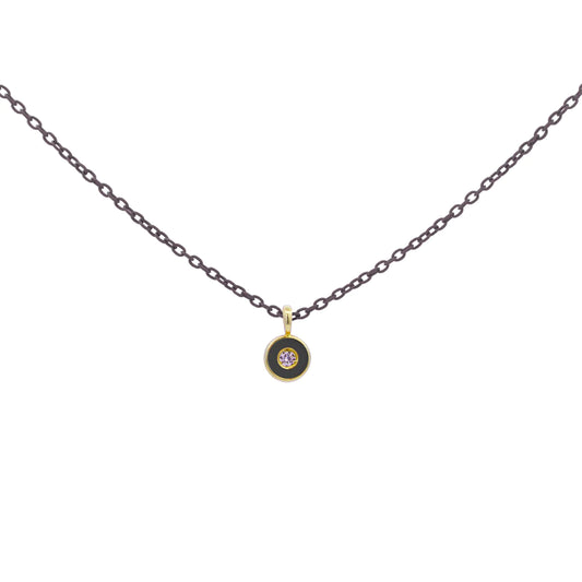 RUE DES MILLE - Collana Girocollo Nera