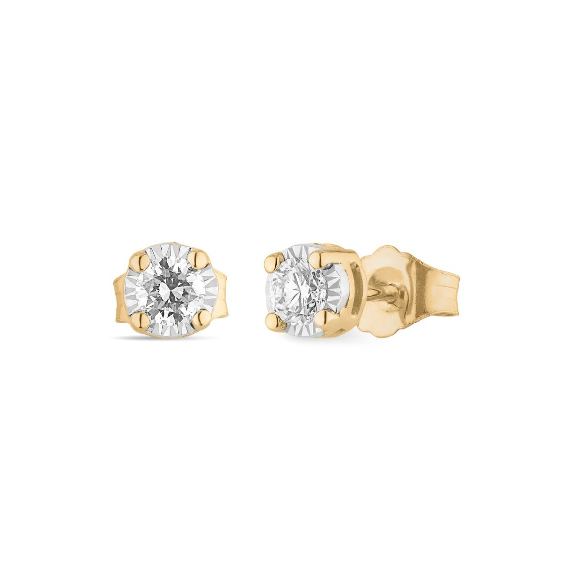 BLISS - Orecchini in oro giallo e diamanti