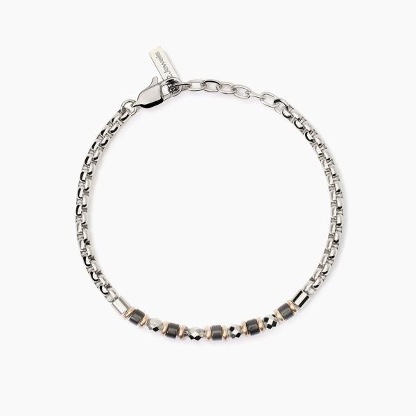 2JEWELS - Bracciale in acciaio PVD rosé agata