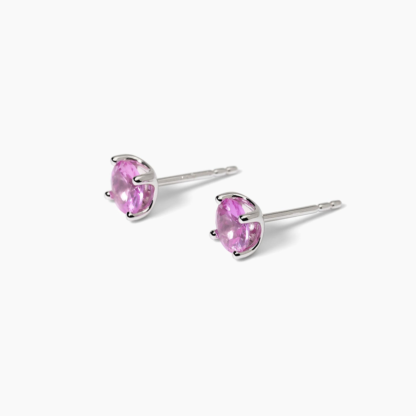 MABINA - Orecchini in argento con tormaline sintetiche