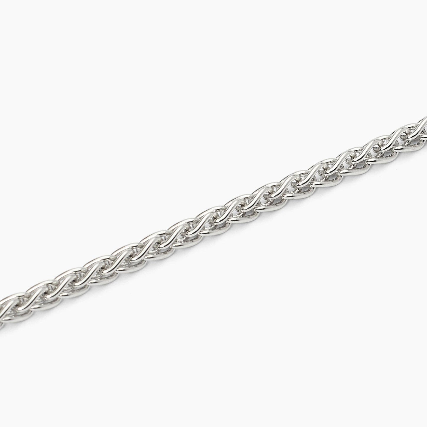 MABINA UOMO - Bracciale in argento con catena spiga