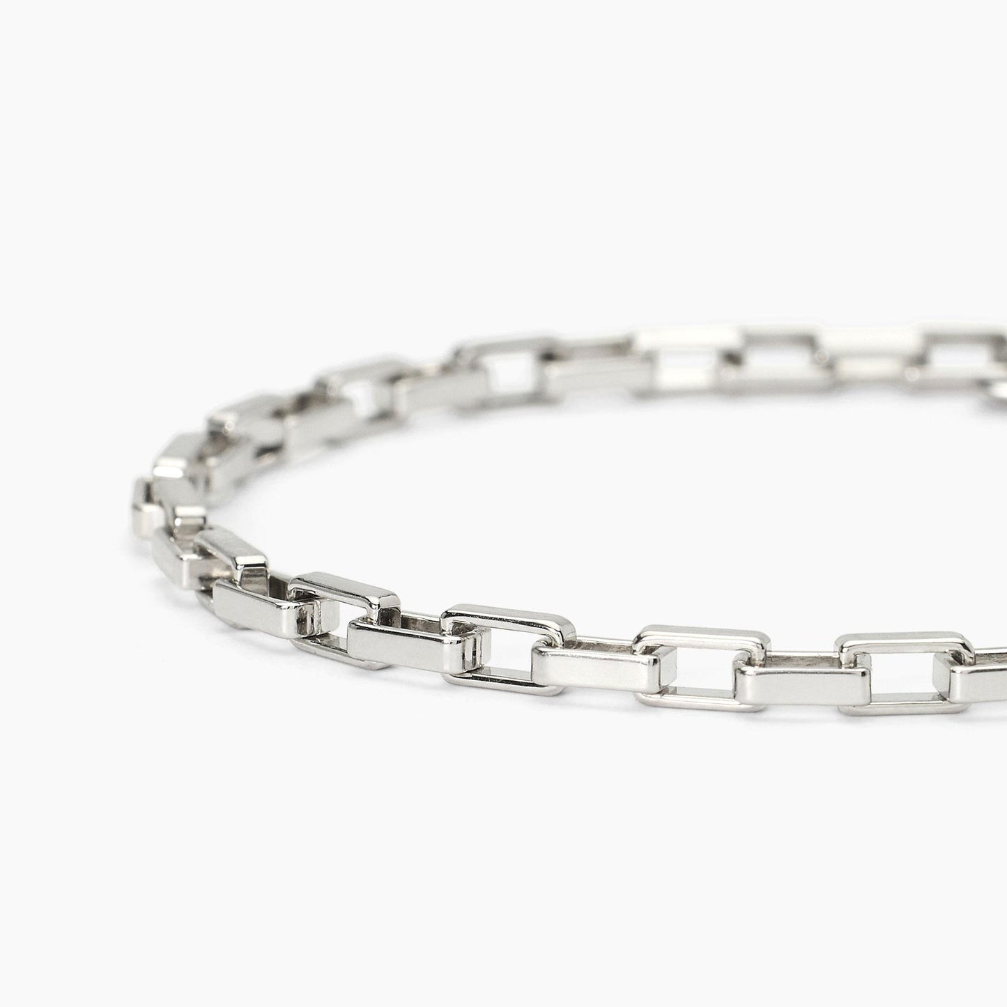 MABINA UOMO - Bracciale in argento con catena allungata