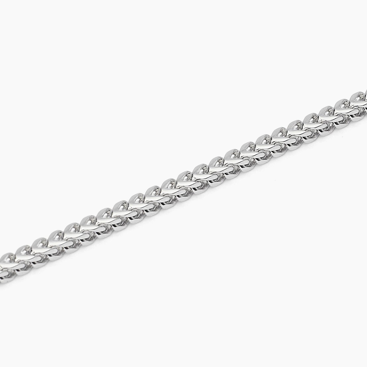 MABINA UOMO - Bracciale in argento con catena franco