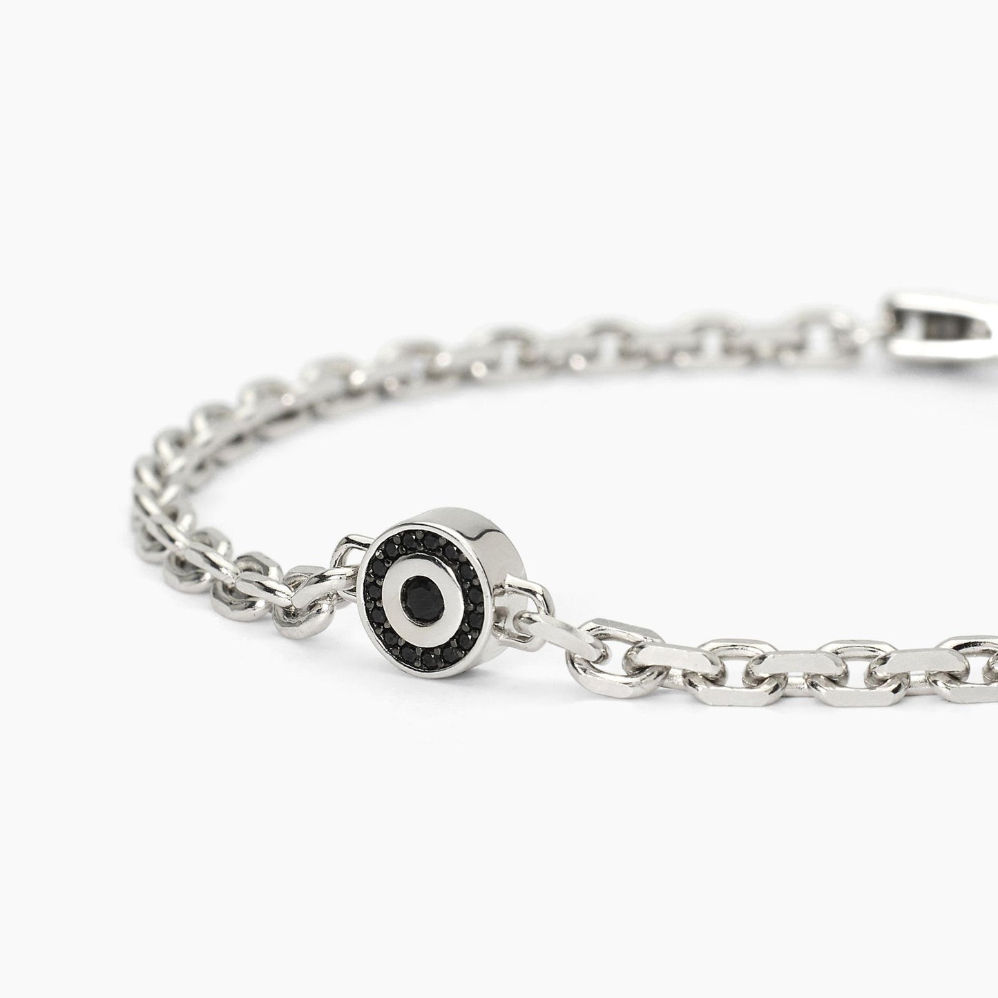 MABINA UOMO - Bracciale in argento con catena