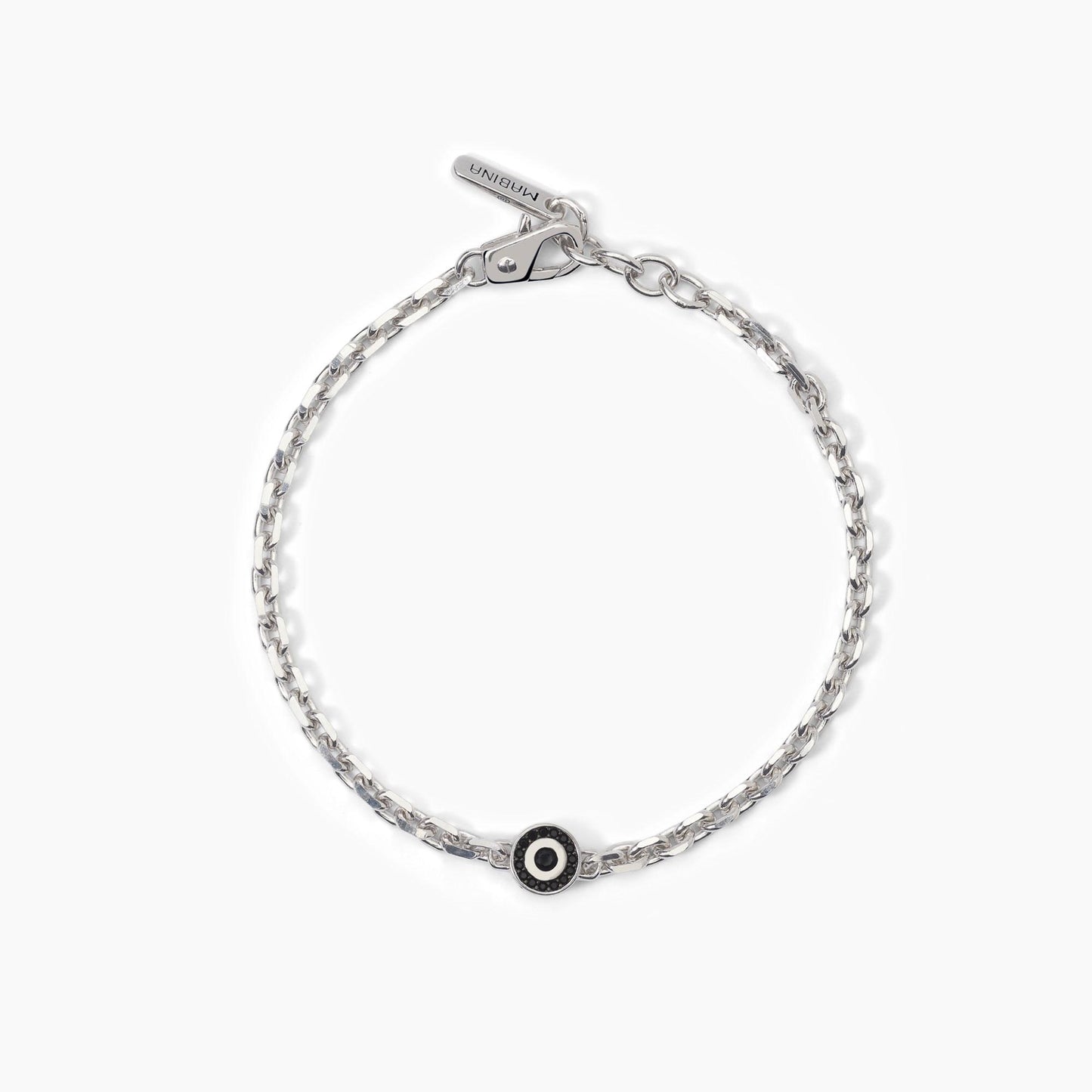 MABINA UOMO - Bracciale in argento con catena