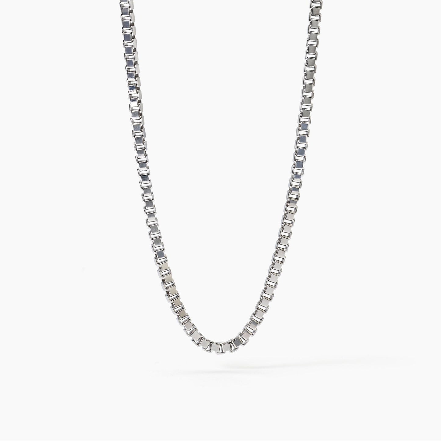 MABINA UOMO - Collana in argento con catena veneta