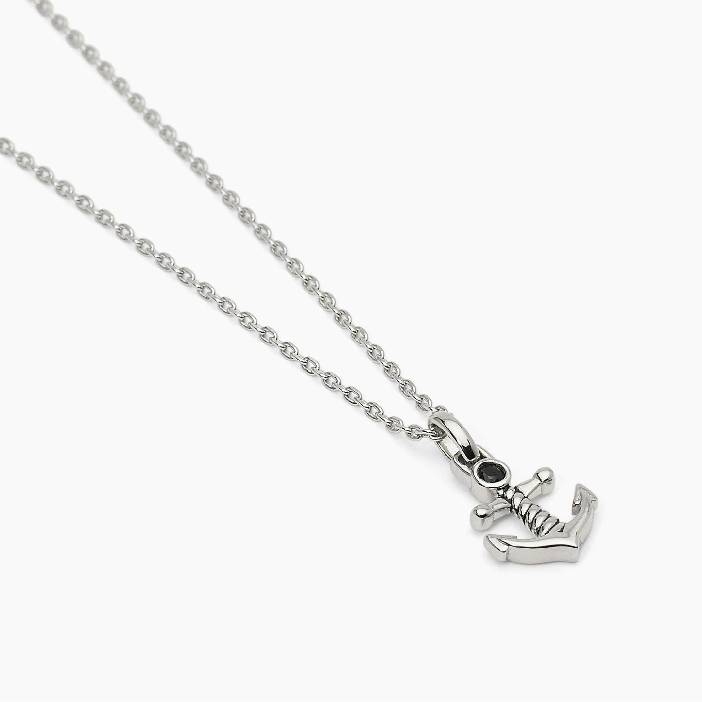 MABINA UOMO - Collana in argento con ancora