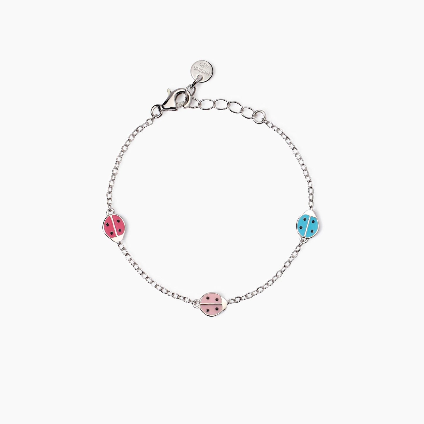 MABINA - Bracciale Con Coccinelle Smaltate