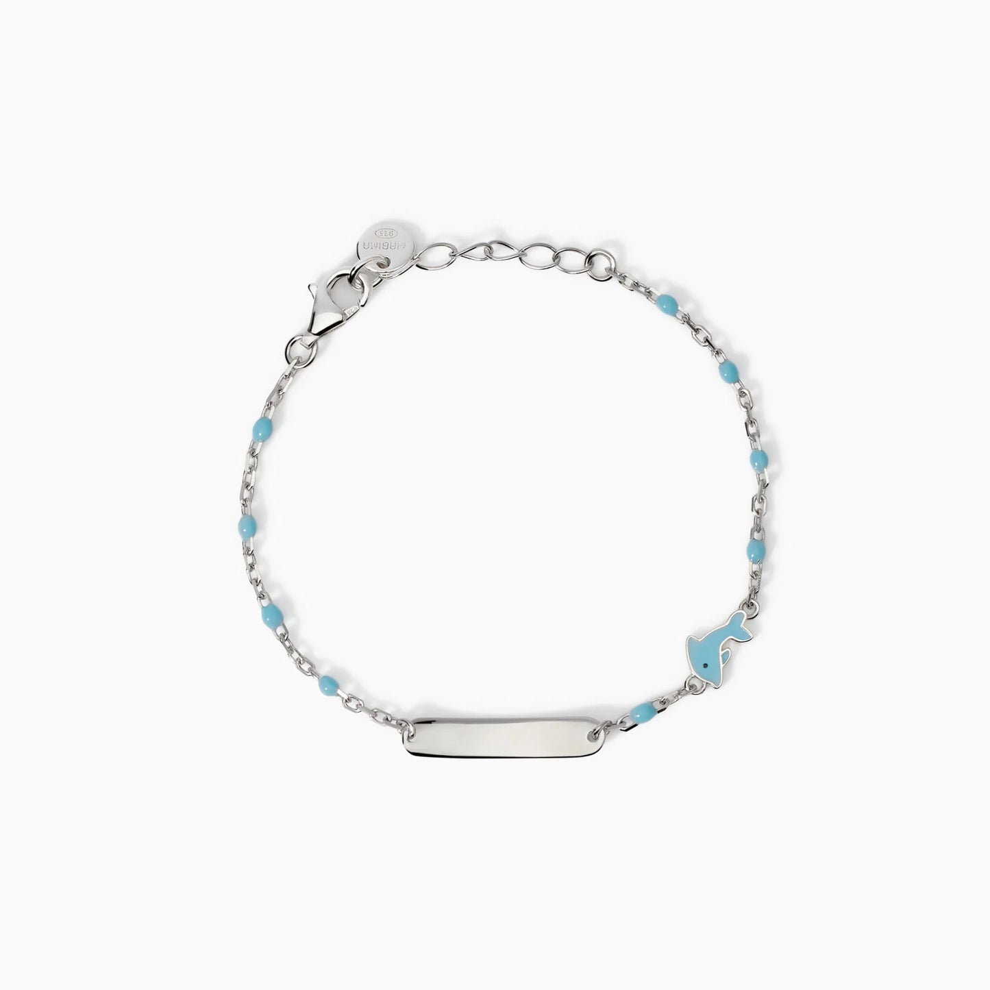 MABINA JUNIOR - Bracciale personalizzabile con delfino