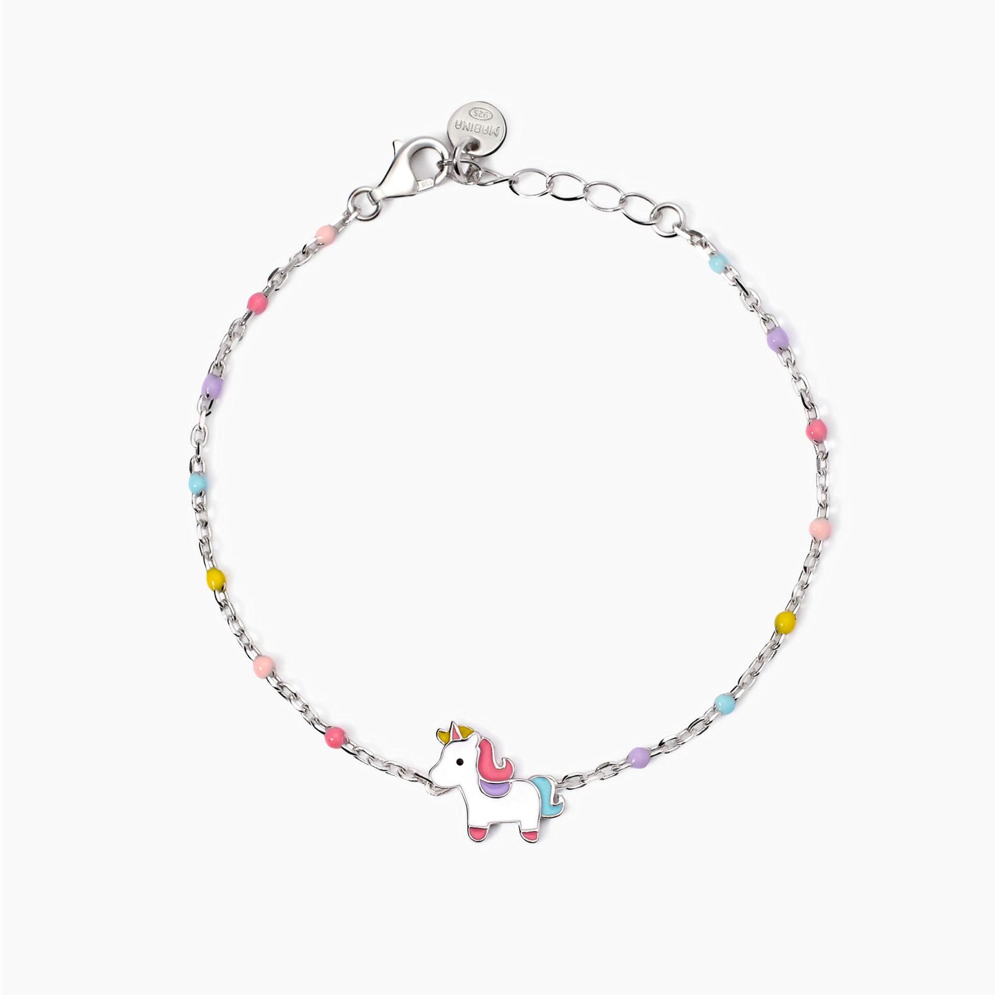 MABINA JUNIOR - Bracciale con unicorno smaltato