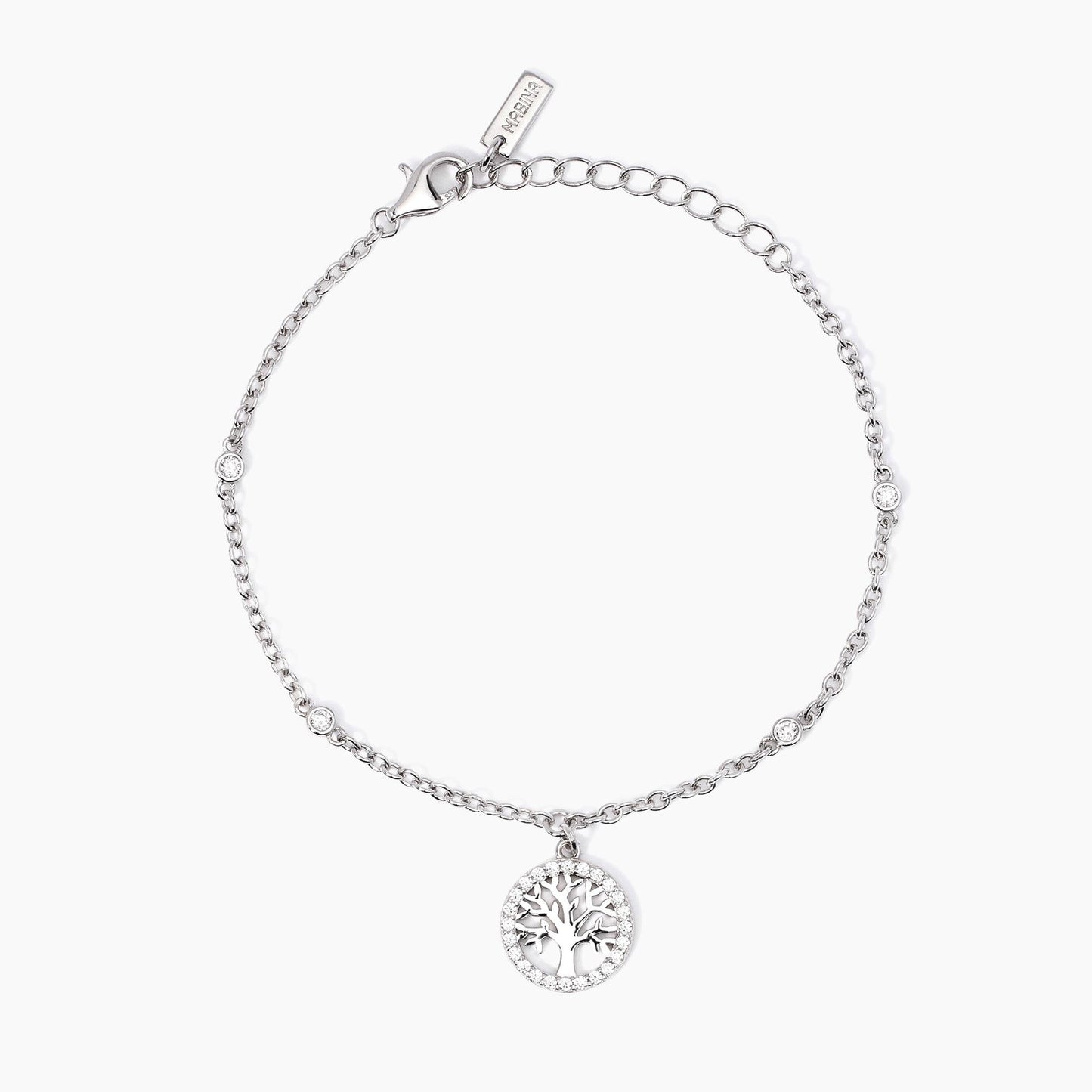 MABINA - Bracciale in argento con albero della vita