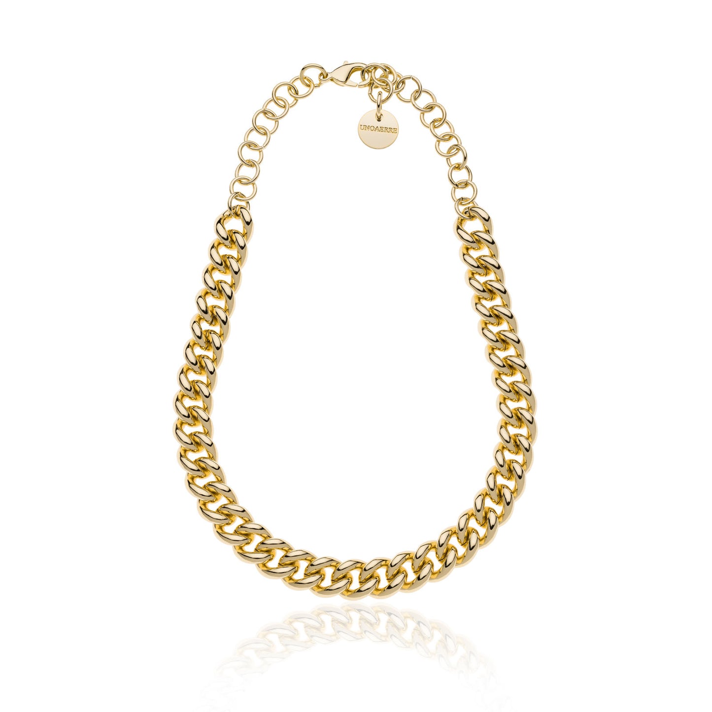 UNOAERRE - Collana groumette dorata