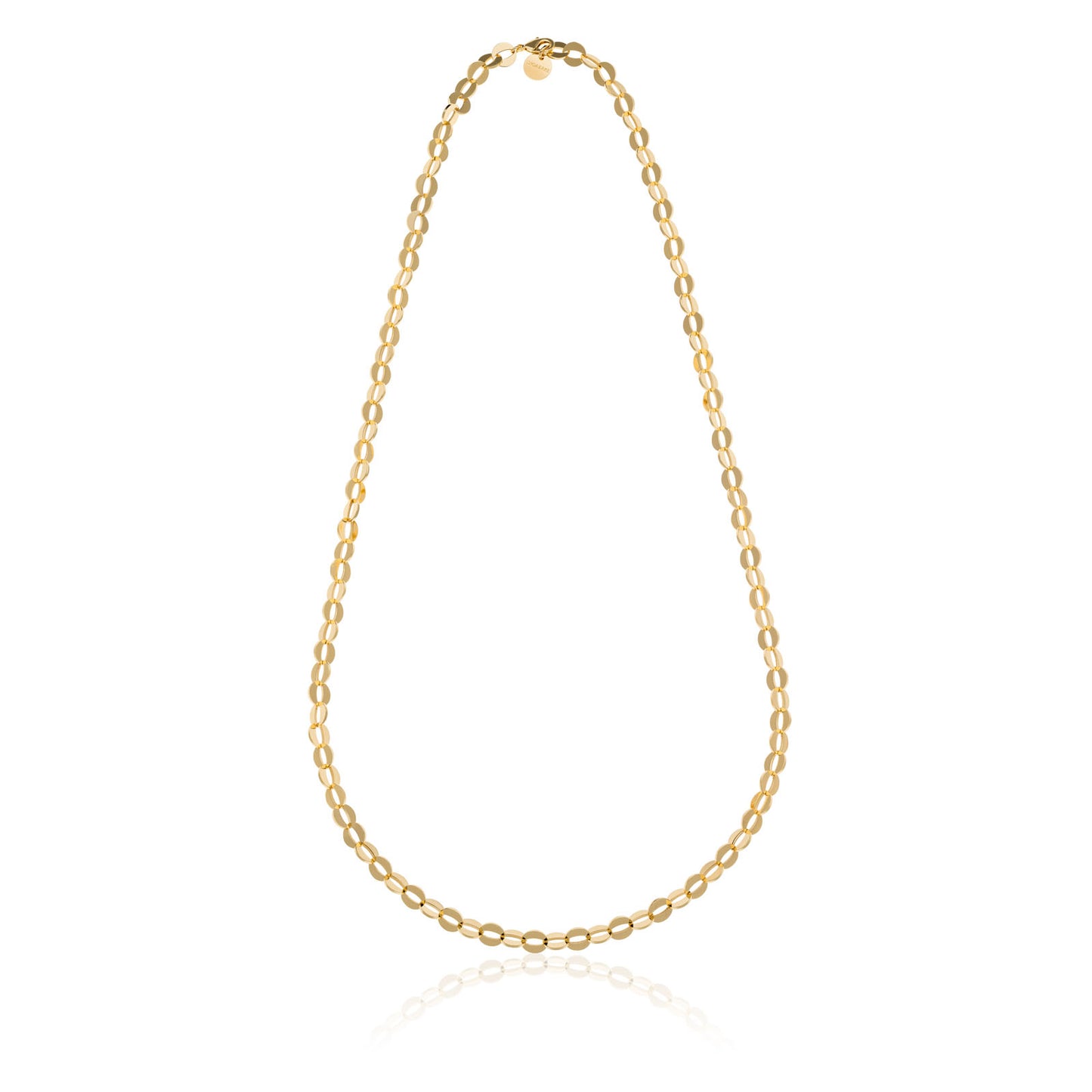UNOAERRE - Collana catena lunga tonda Dinamica