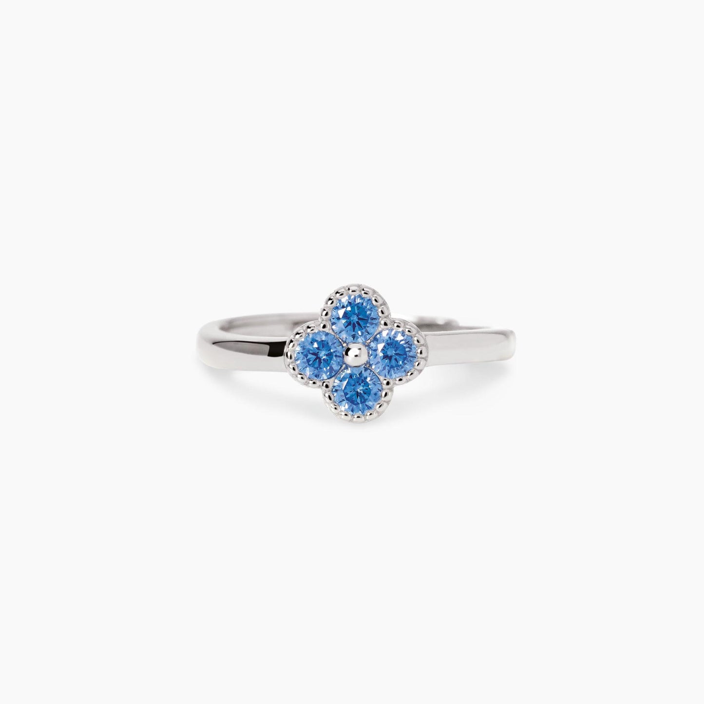 MABINA - Anello con fiore Jasmine