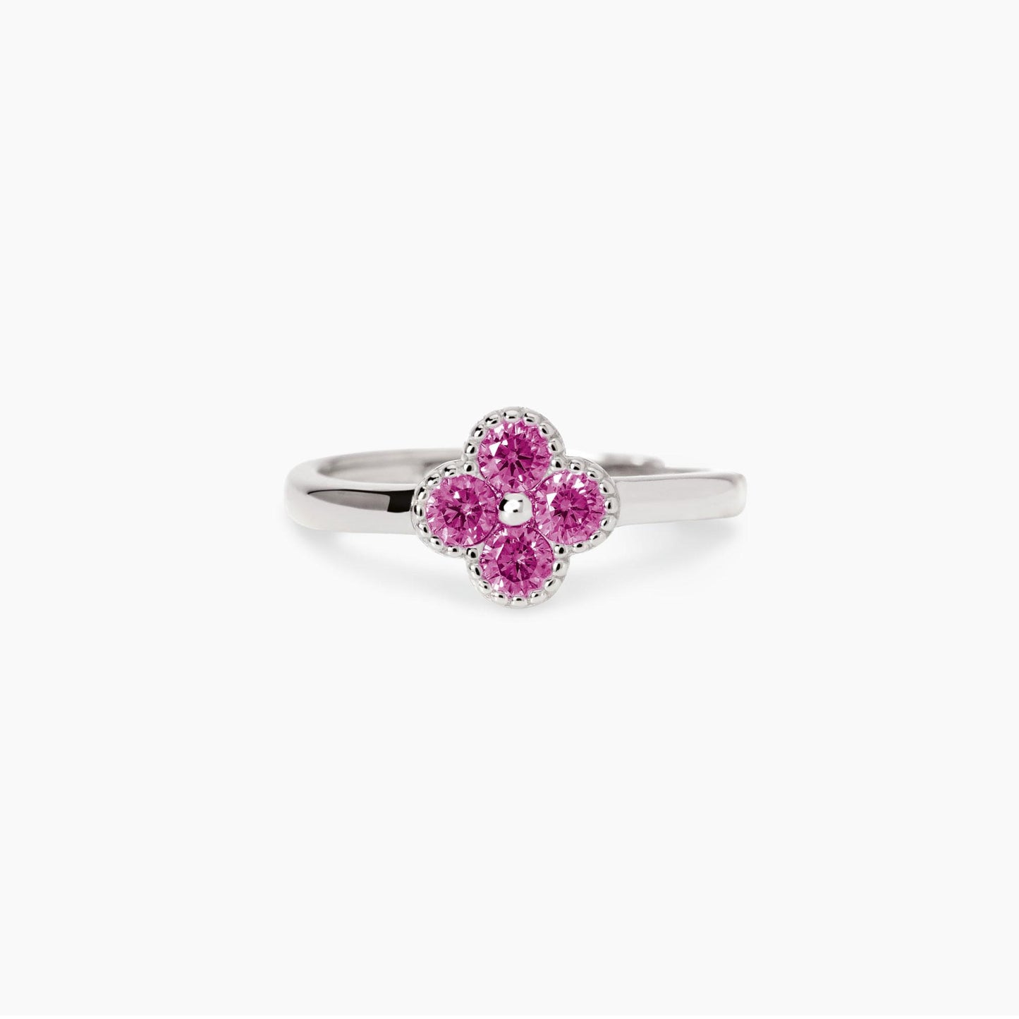 MABINA - Anello con fiore Jasmine