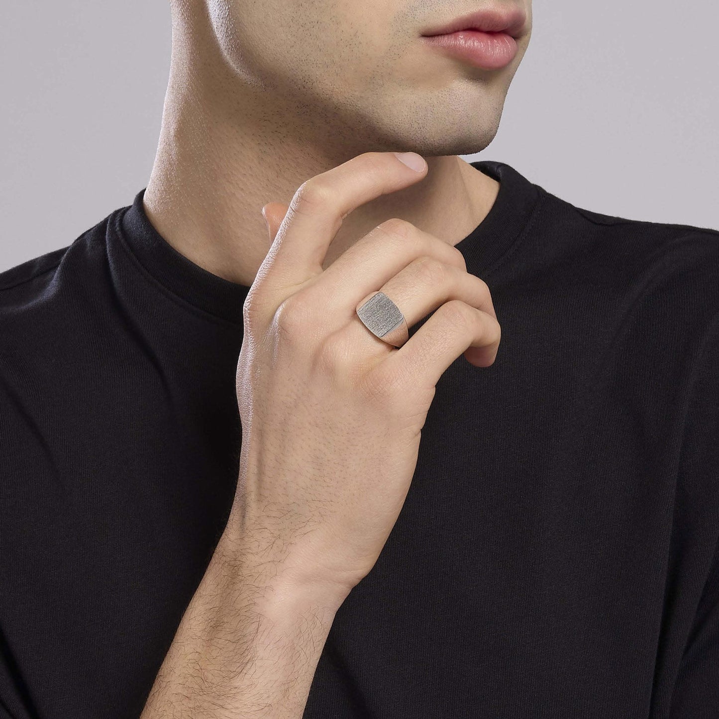 MABINA UOMO - Anello chevalier da uomo