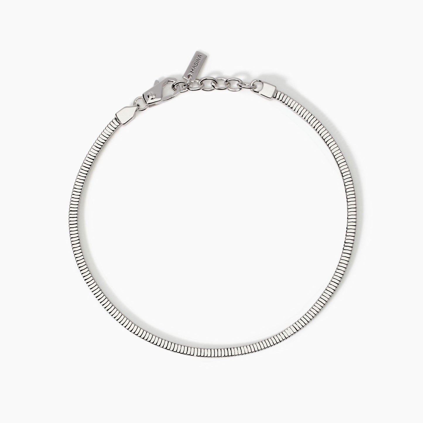MABINA UOMO - Bracciale da uomo con catena snake