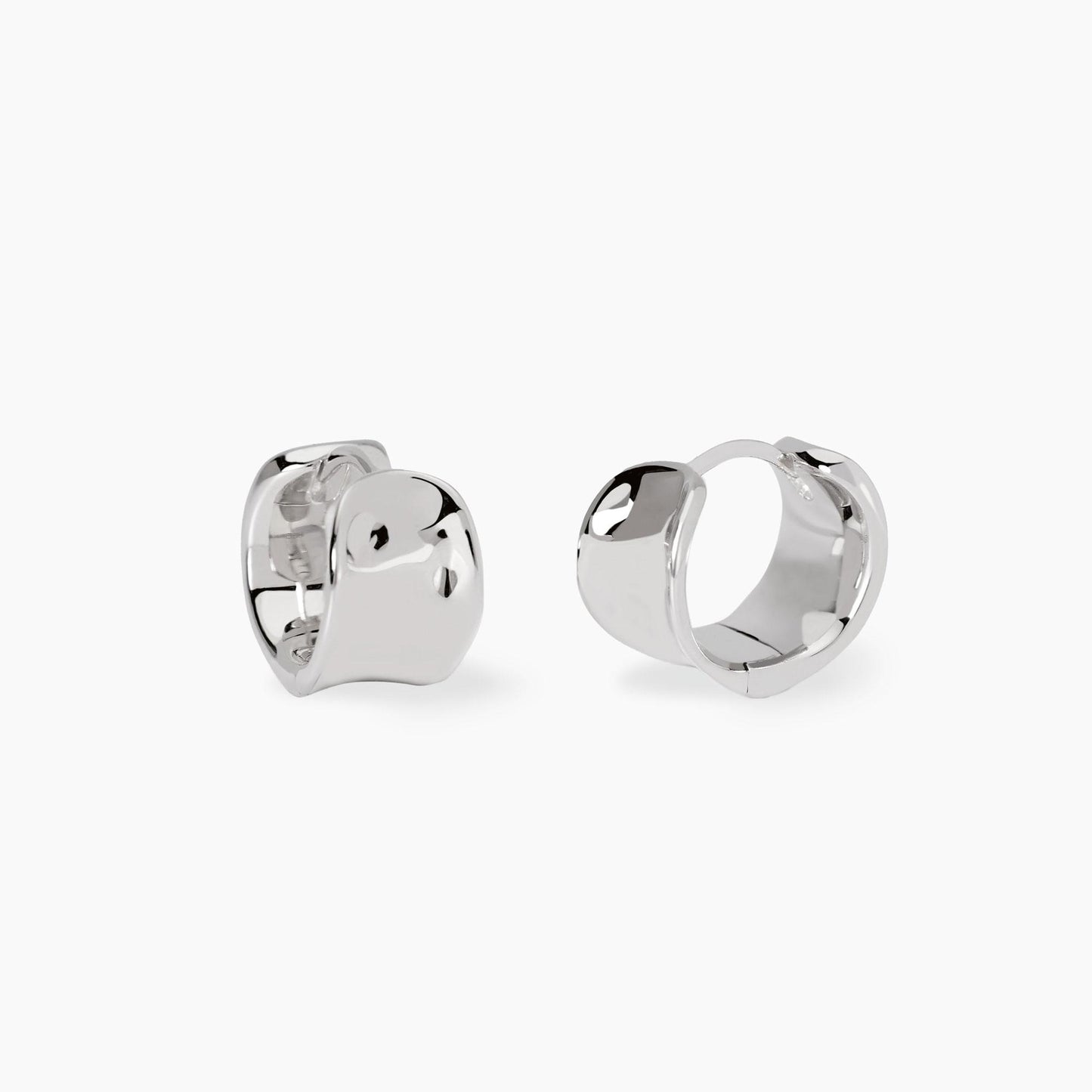 MABINA - Orecchini a cerchio a forma di goccia allungata