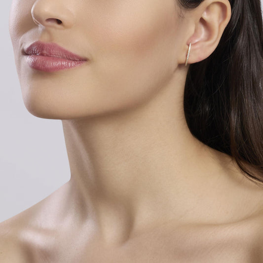 MABINA - Orecchini in argento e zirconi