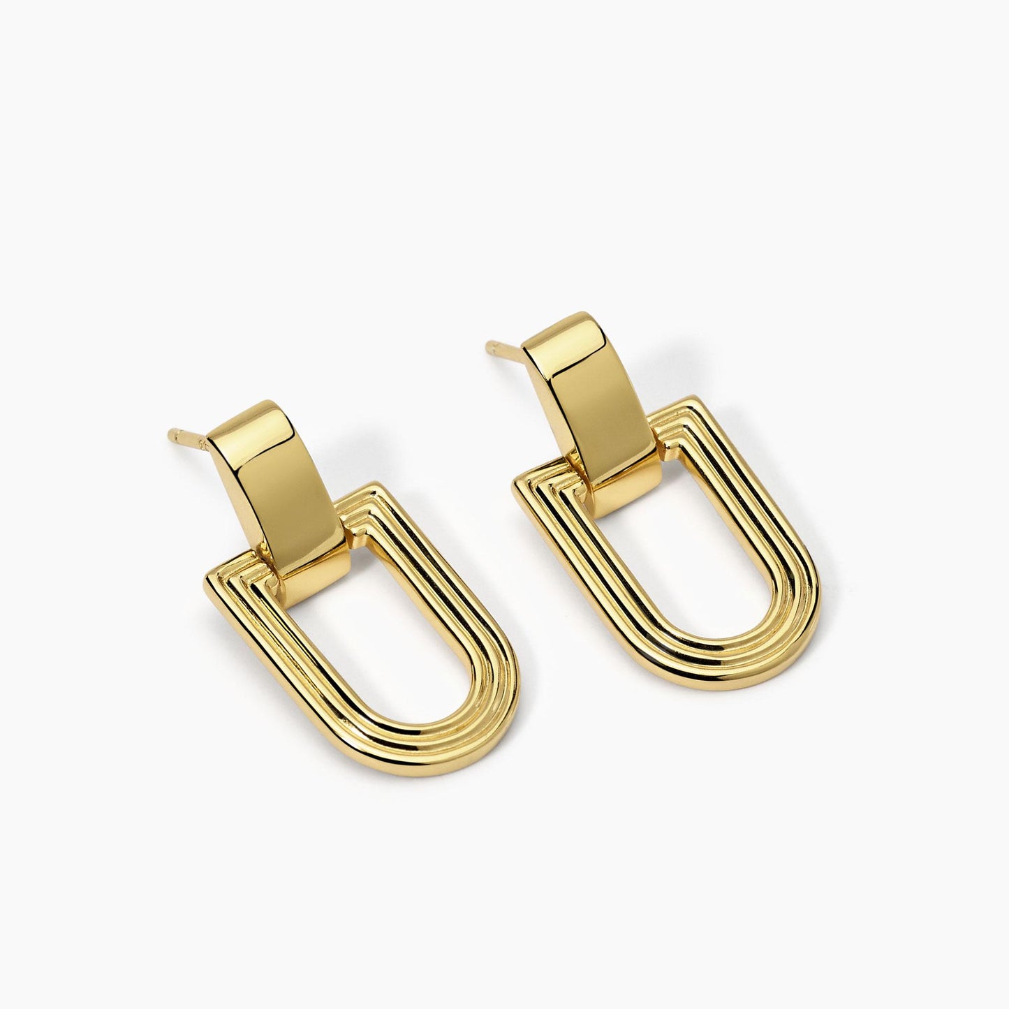 MABINA -Orecchini in argento dorato