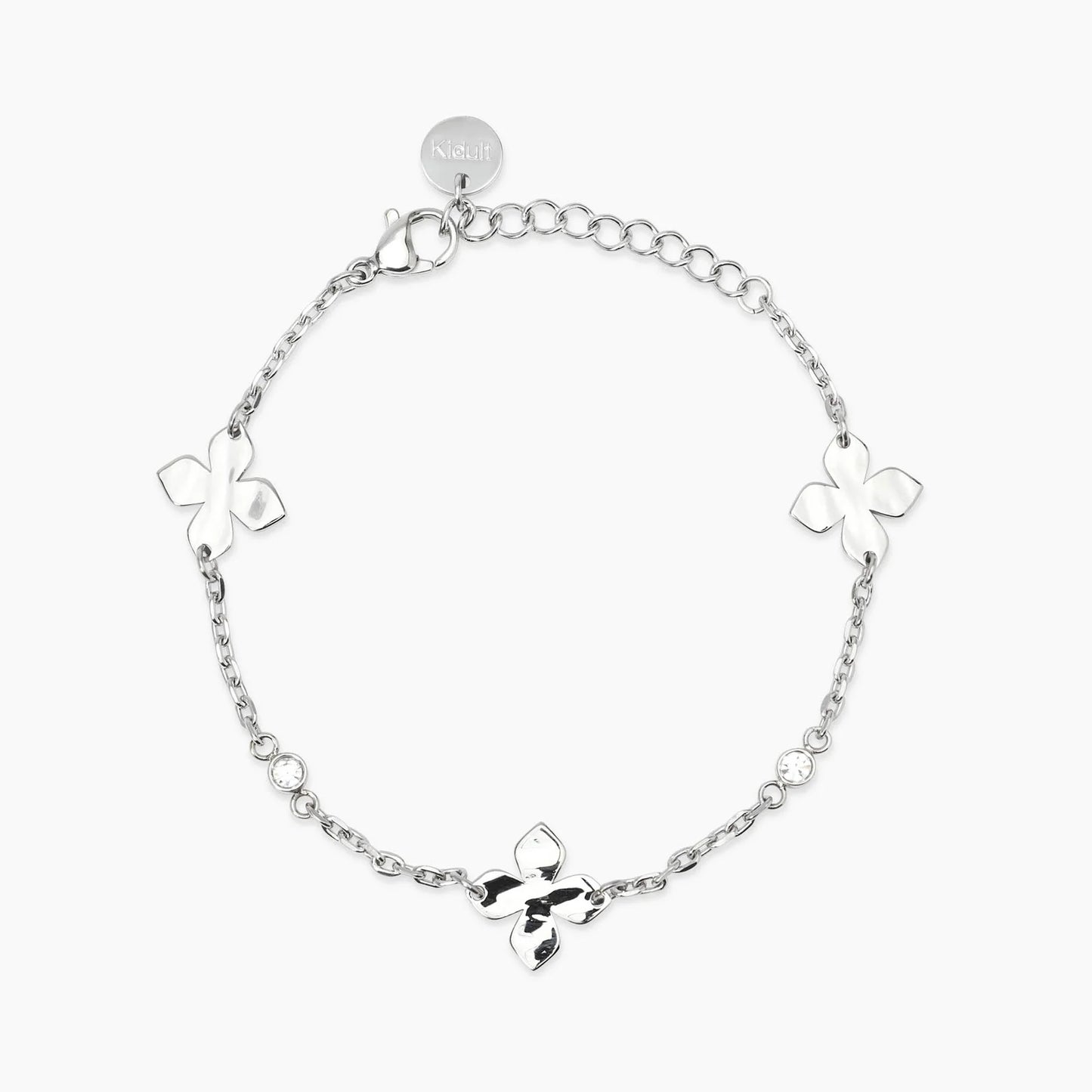 KIDULT - Bracciale regolabile con fiori
