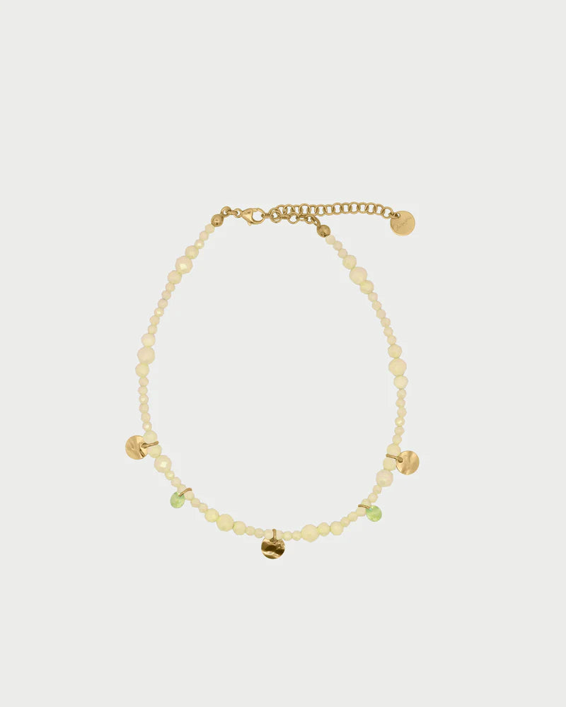 RUE DES MILLE - Cavigliera Zirconi Milky Pendenti