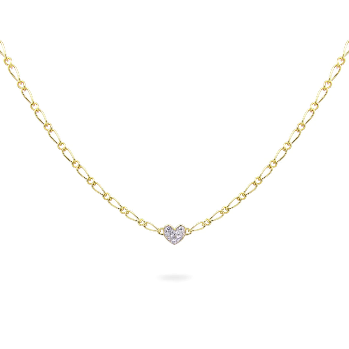 RUE DES MILLE - GIROCOLLO CATENA CHEVAL CUORE SMALL PAVÈ - SHAPES