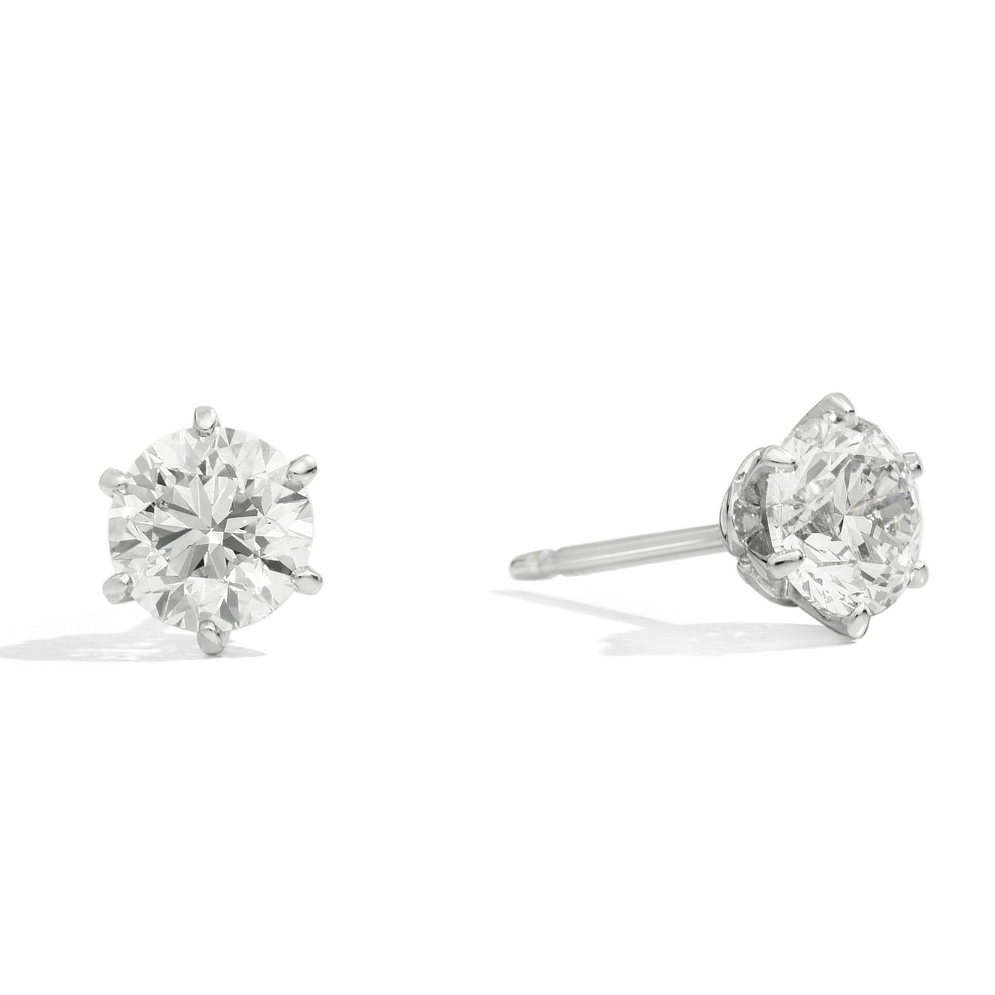 RECARLO - Orecchini punto luce con diamante