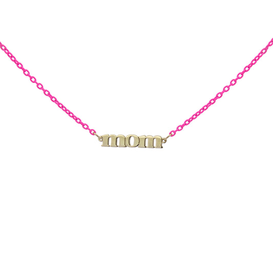 RUE DES MILLE - Collana girocollo Fucsia Fluo