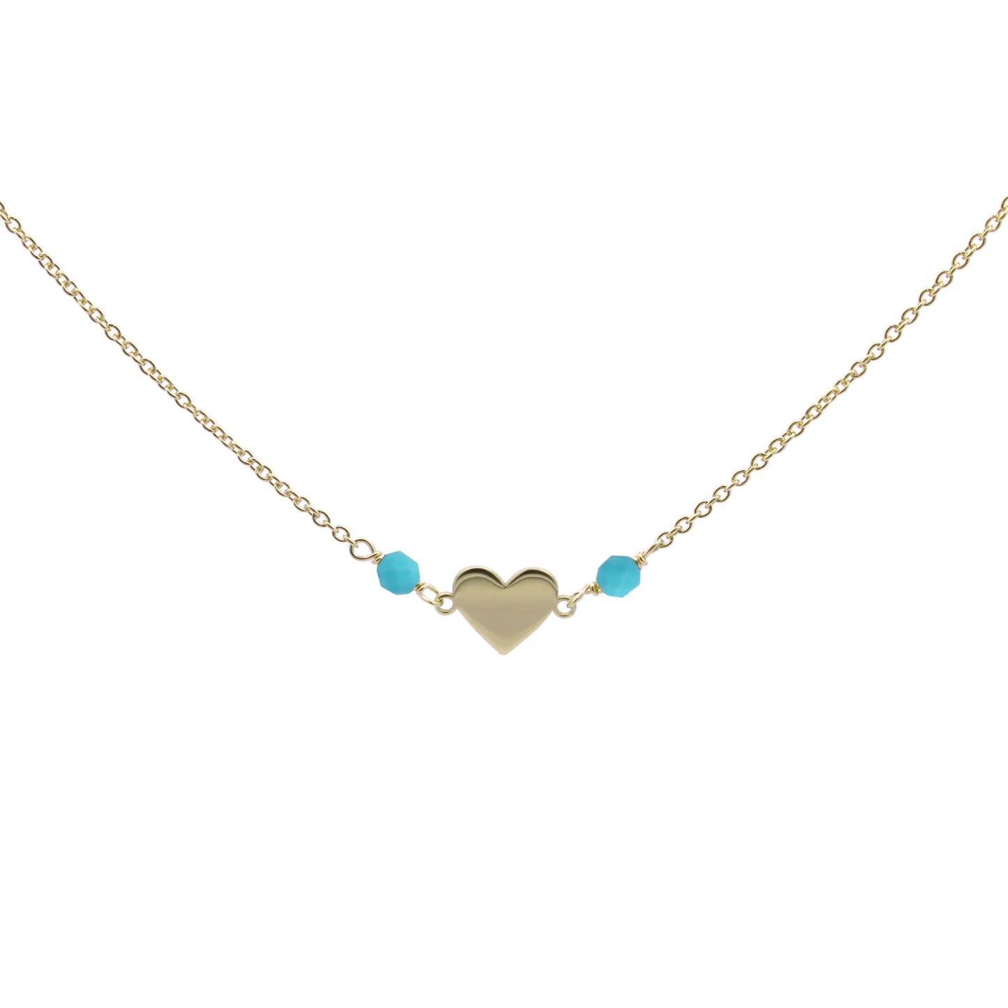 RUE DES MILLE - GIROCOLLO CATENELLA CUORE O QUADRIFOGLIO PIETRE TURCHESI