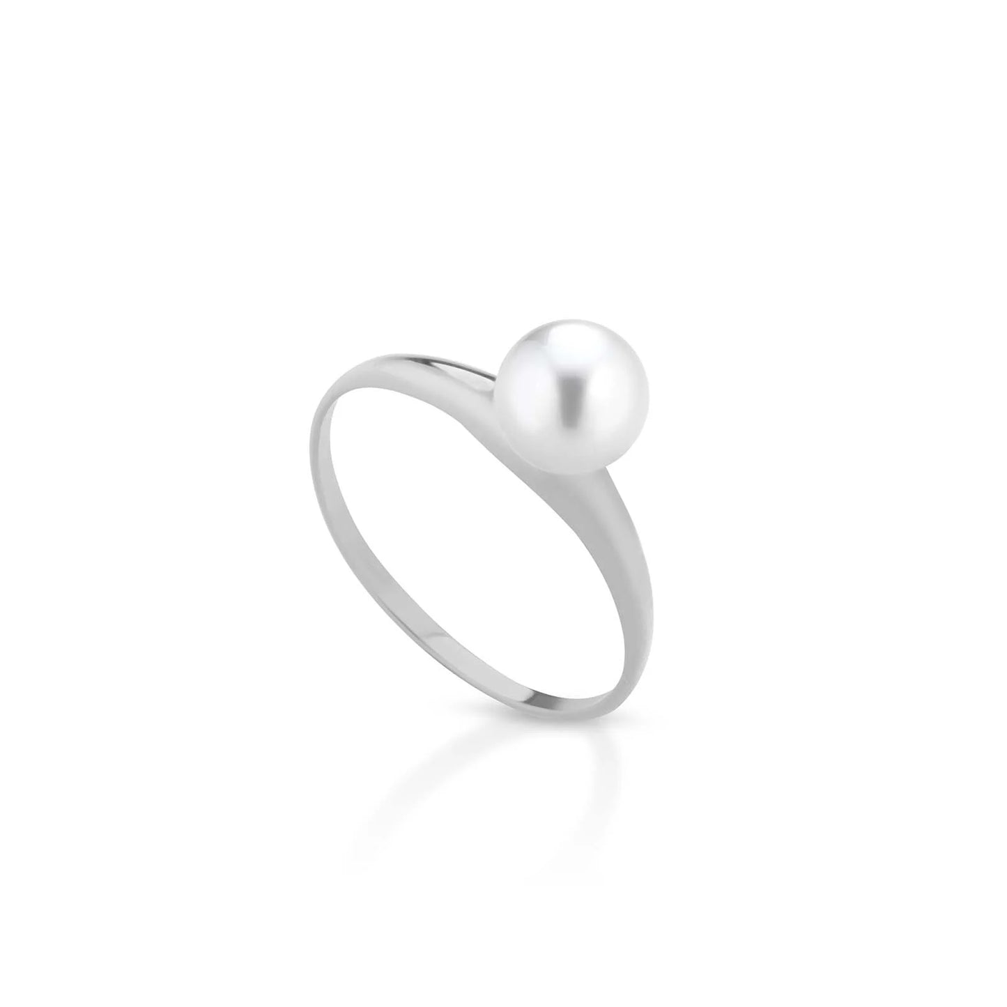 LELUNE - Anello con Perla