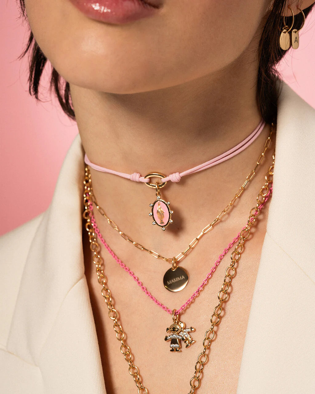 RUE DES MILLE - Charm Medaglia Circle