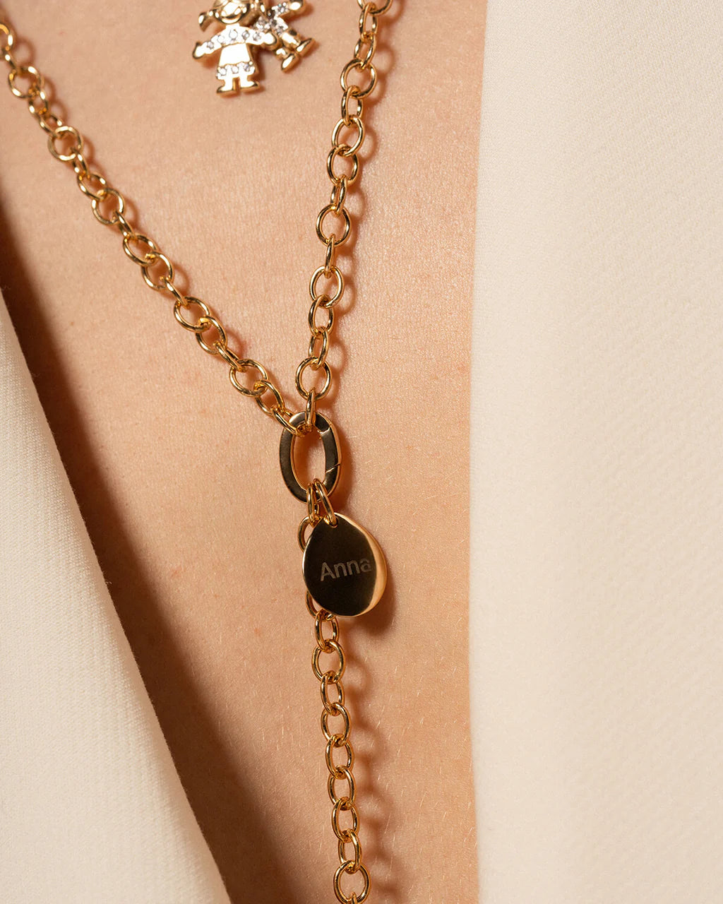 RUE DES MILLE - Charm Medaglia Drop