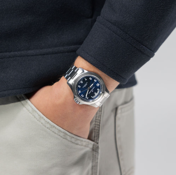 HAMILTON - KHAKI FIELD KING DAY-DATE 40 MM