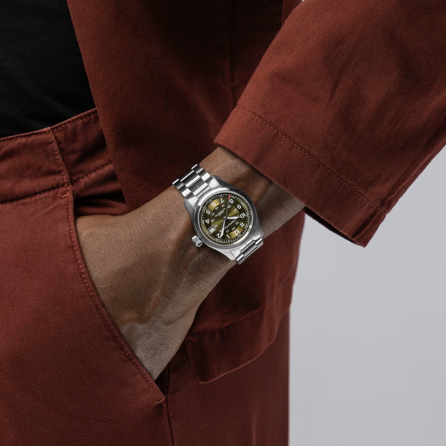 HAMILTON - Khaki Field Auto 38 mm