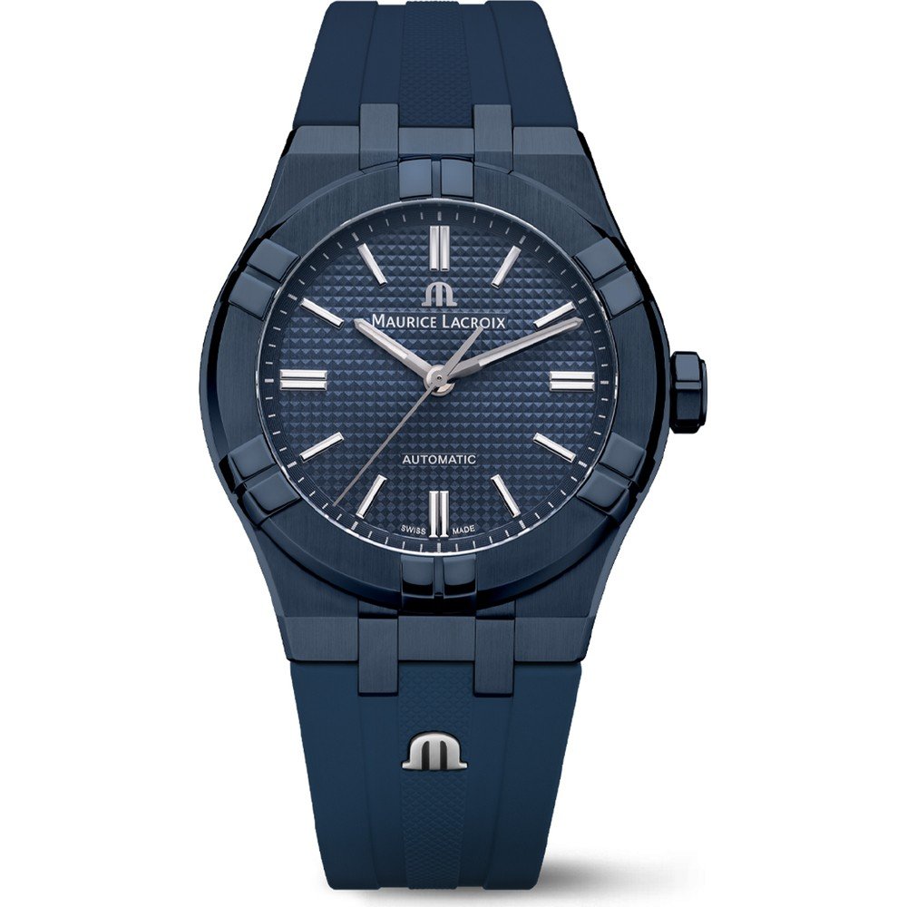 MAURICE LACROIX - AIKON AUTOMATIC 39MM BLUE PVD LIMITED EDITION