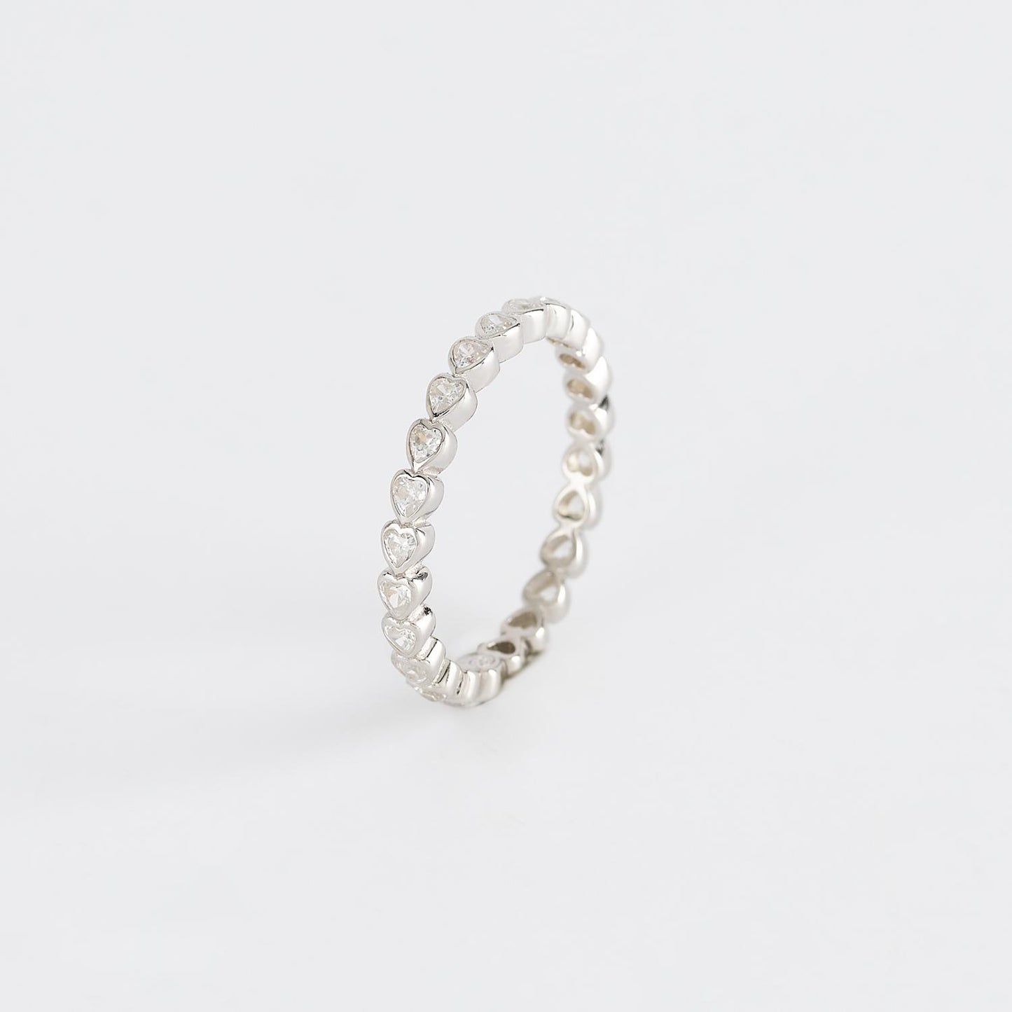 MABINA - Anello Eternity Cuore