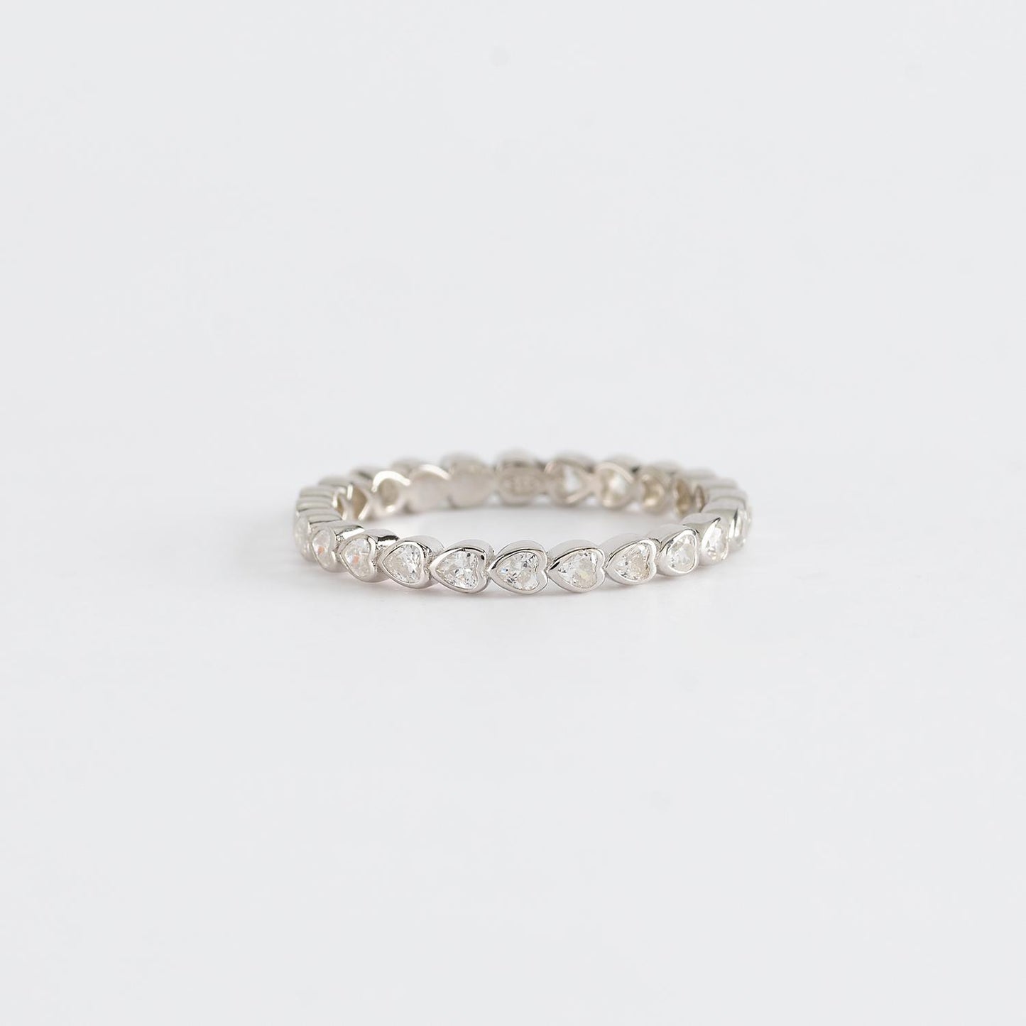 MABINA - Anello Eternity Cuore