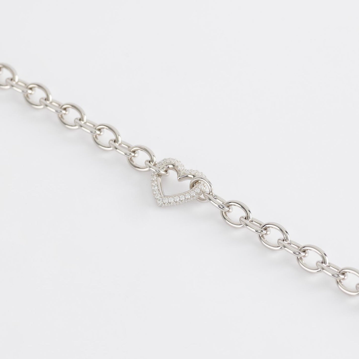 MABINA - Bracciale Bubble Heart