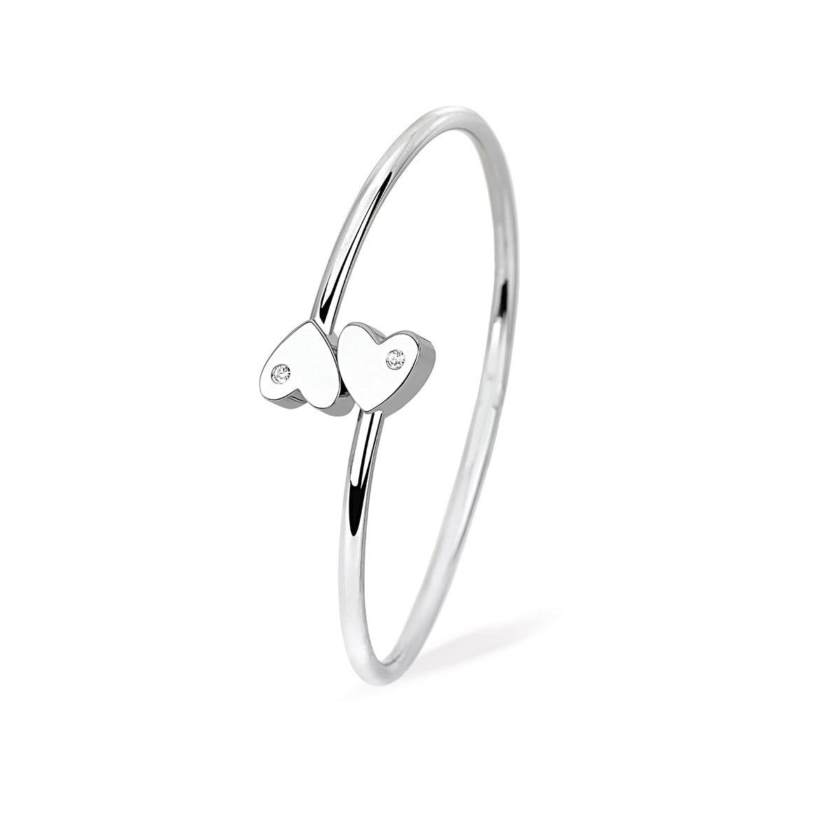 2JEWELS DONNA - Bracciale Rigido con Cuori