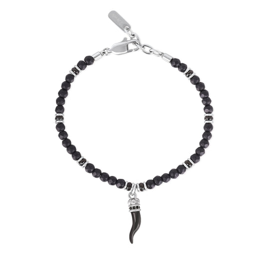 2JEWELS - Bracciale Ematite Cornetto