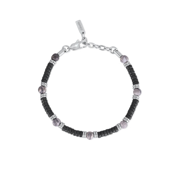 2JEWELS - Bracciale Turchese Nero e Agata