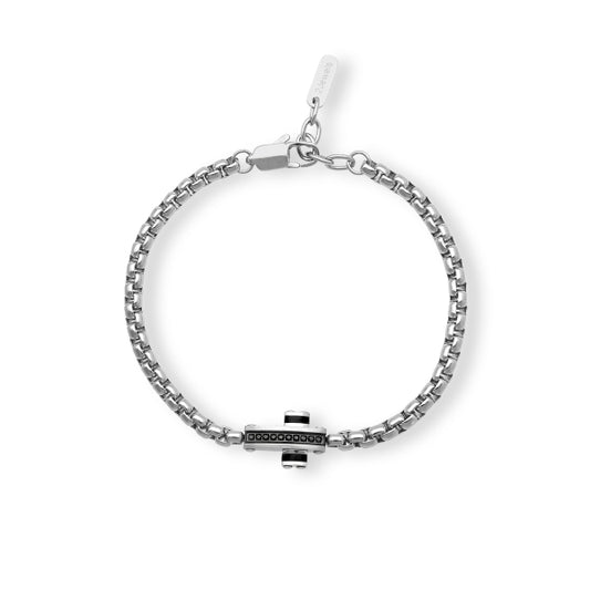 2JEWELS - Steel Cross Bracelet