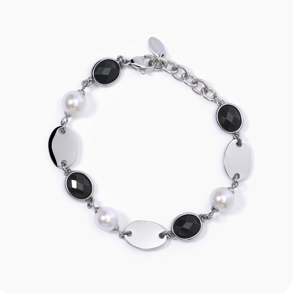 2JEWELS - Bracciale Con Shell Pearl e Colour Glass