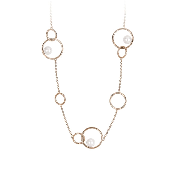 2JEWELS DONNA - Collana Lunga Rose Perle