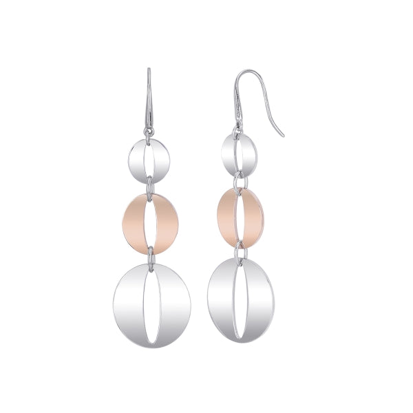 2JEWELS - Rose Steel Earrings