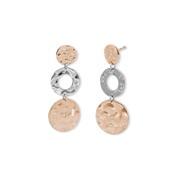 2JEWELS DONNA - Orecchini Bicolore