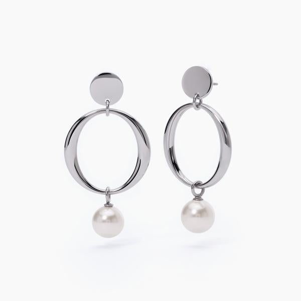 2JEWELS - Orecchini con Shell Pearl