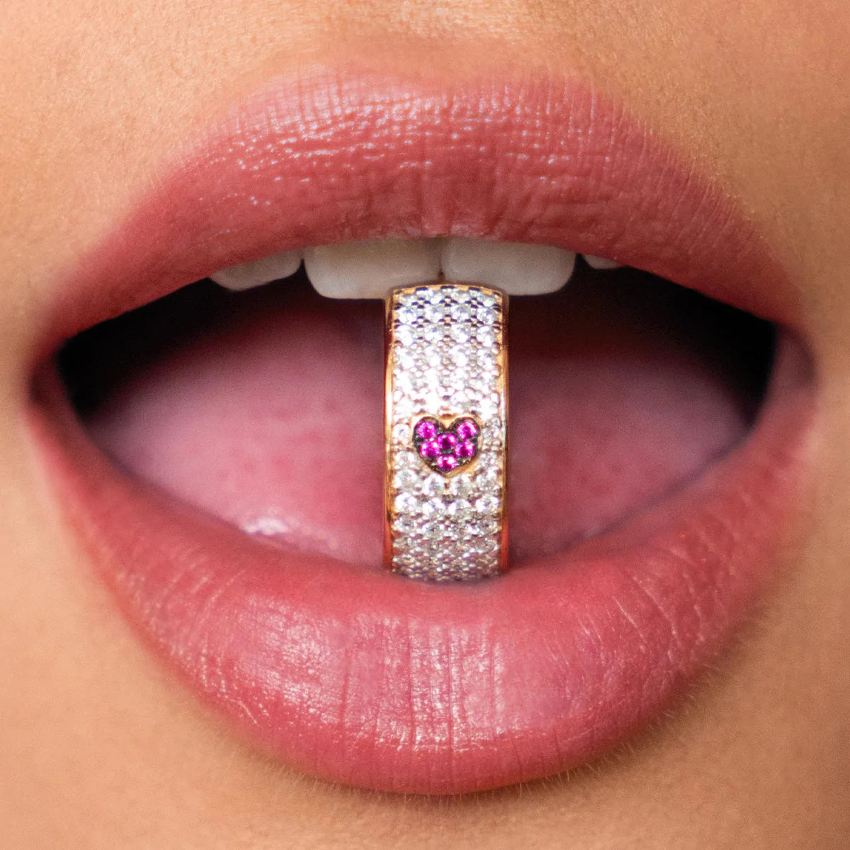 RUE DES MILLE - Orecchini Boccole Pave