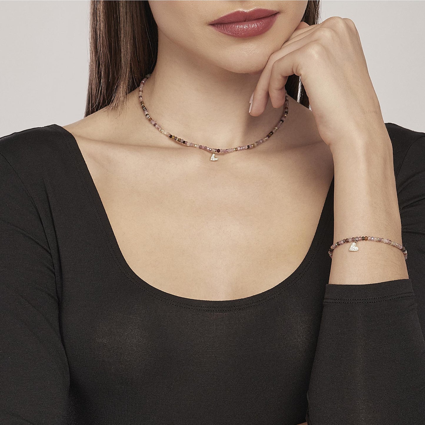 MABINA - Bracciale con Tormalina